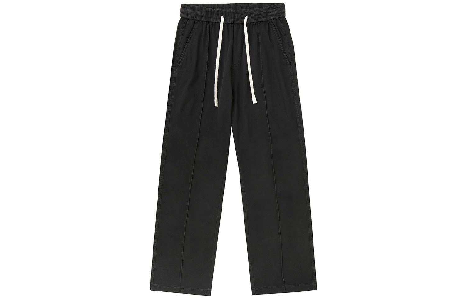 FORHUG Straight Fit Striped Denim Pants