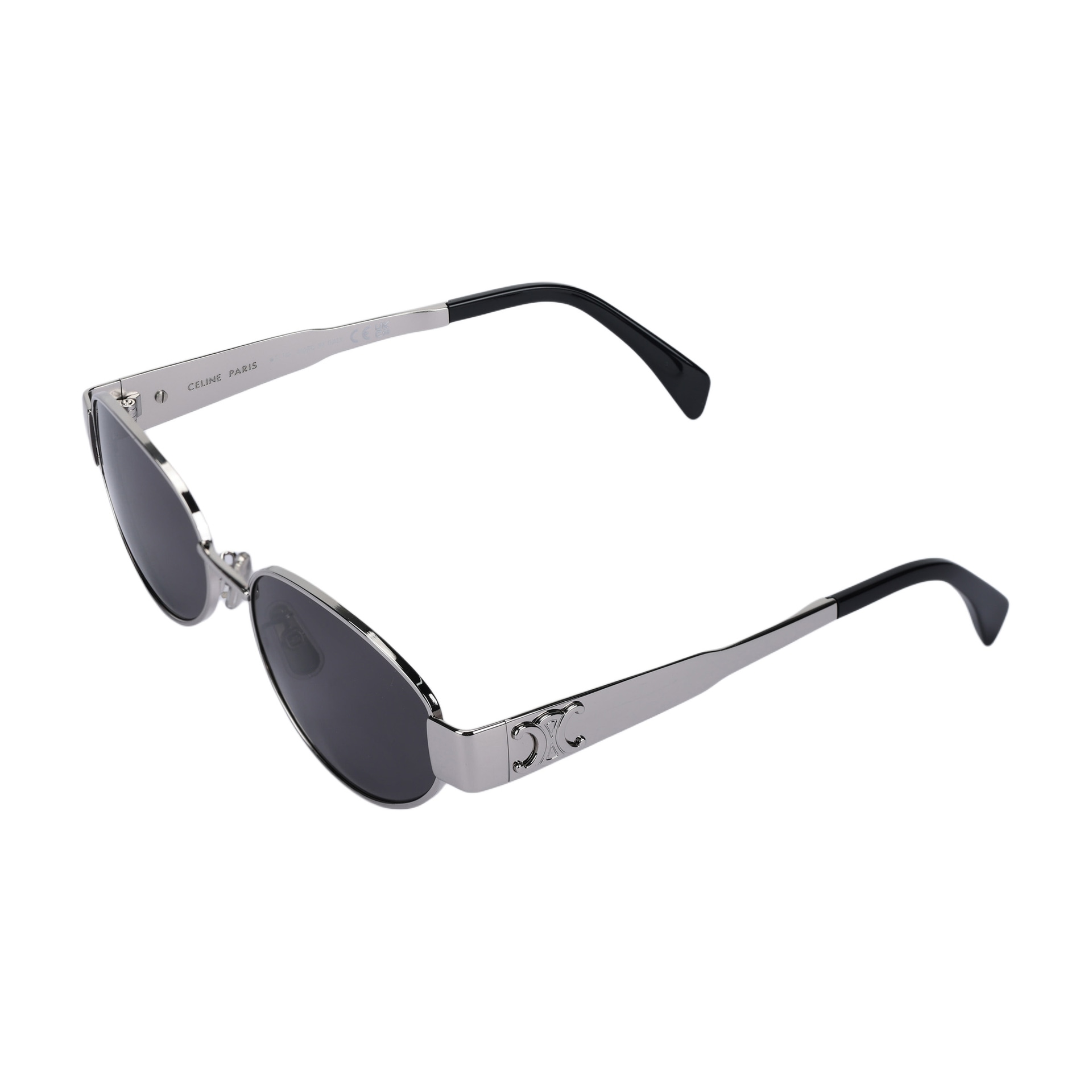 CELINE Oval Silver
