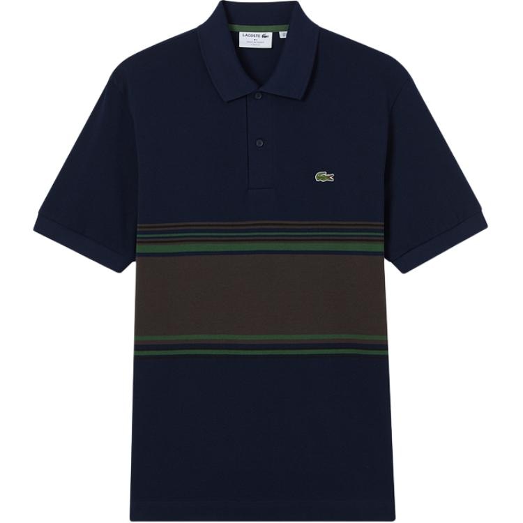 Lacoste Striped Polo Shirt