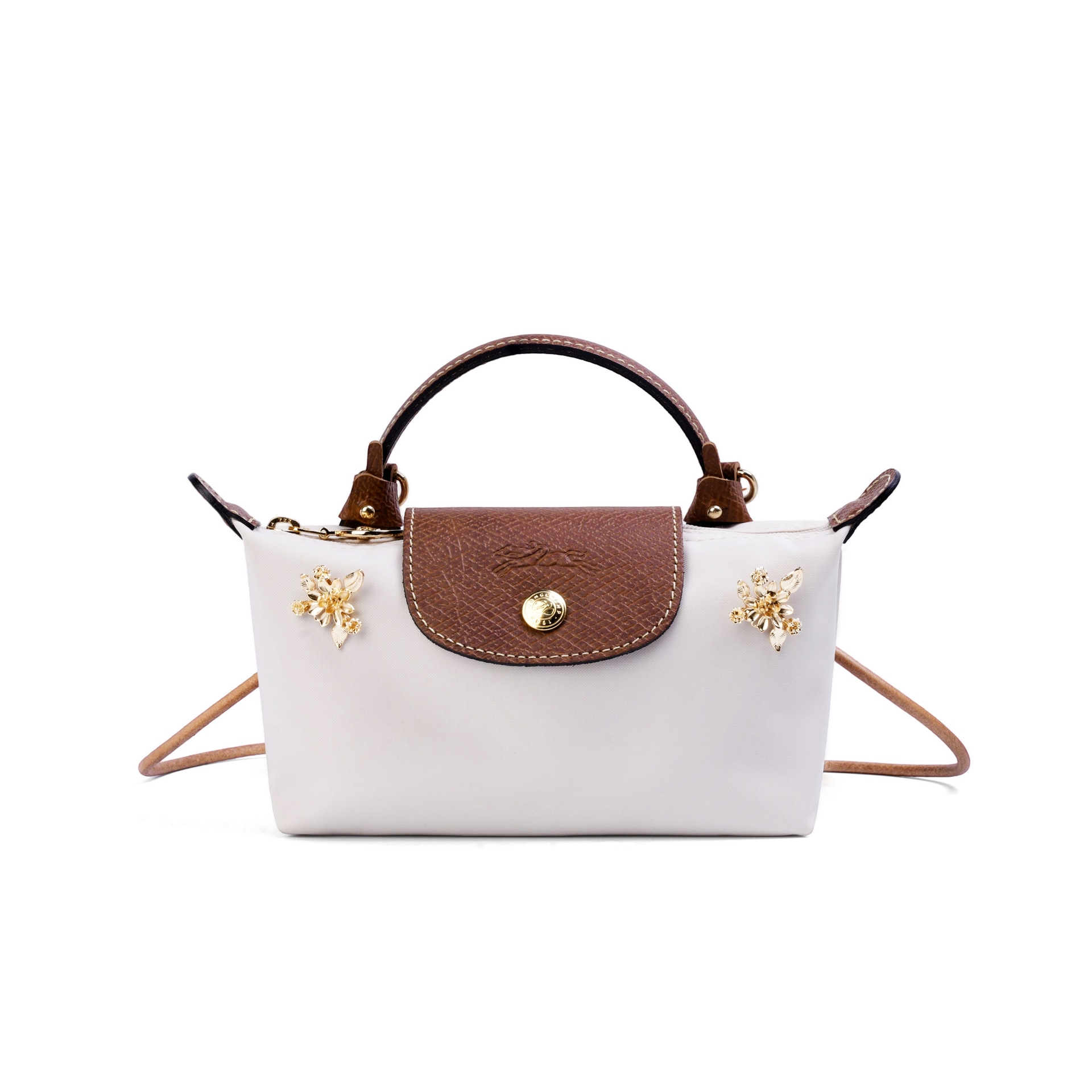 LONGCHAMP/珑骧 Longchamp Le Pliage Duffle Bag Beige