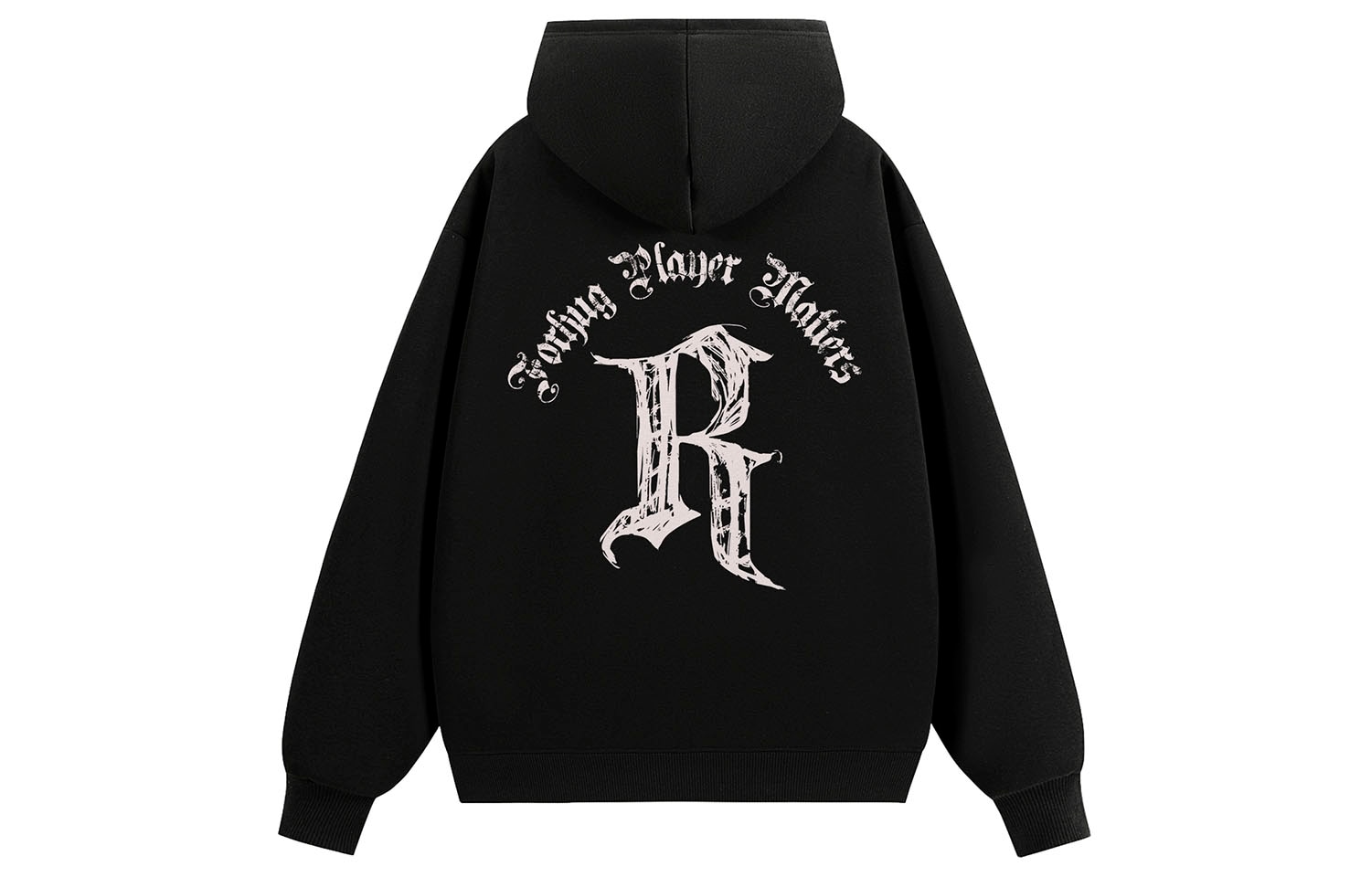 FORHUG Gothic Letter Hoodie