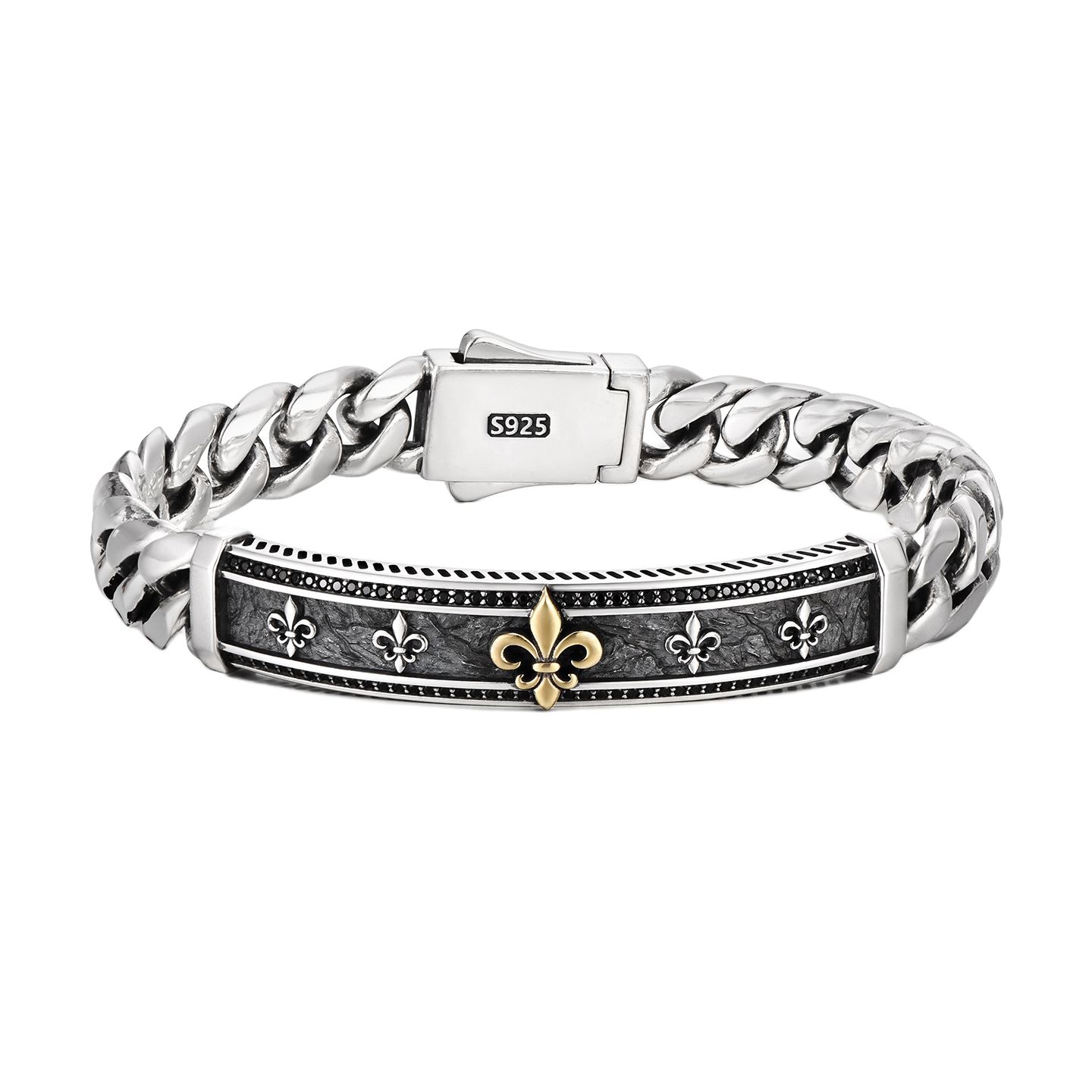IDEAGEMER Iris Bracelet 925 Silver