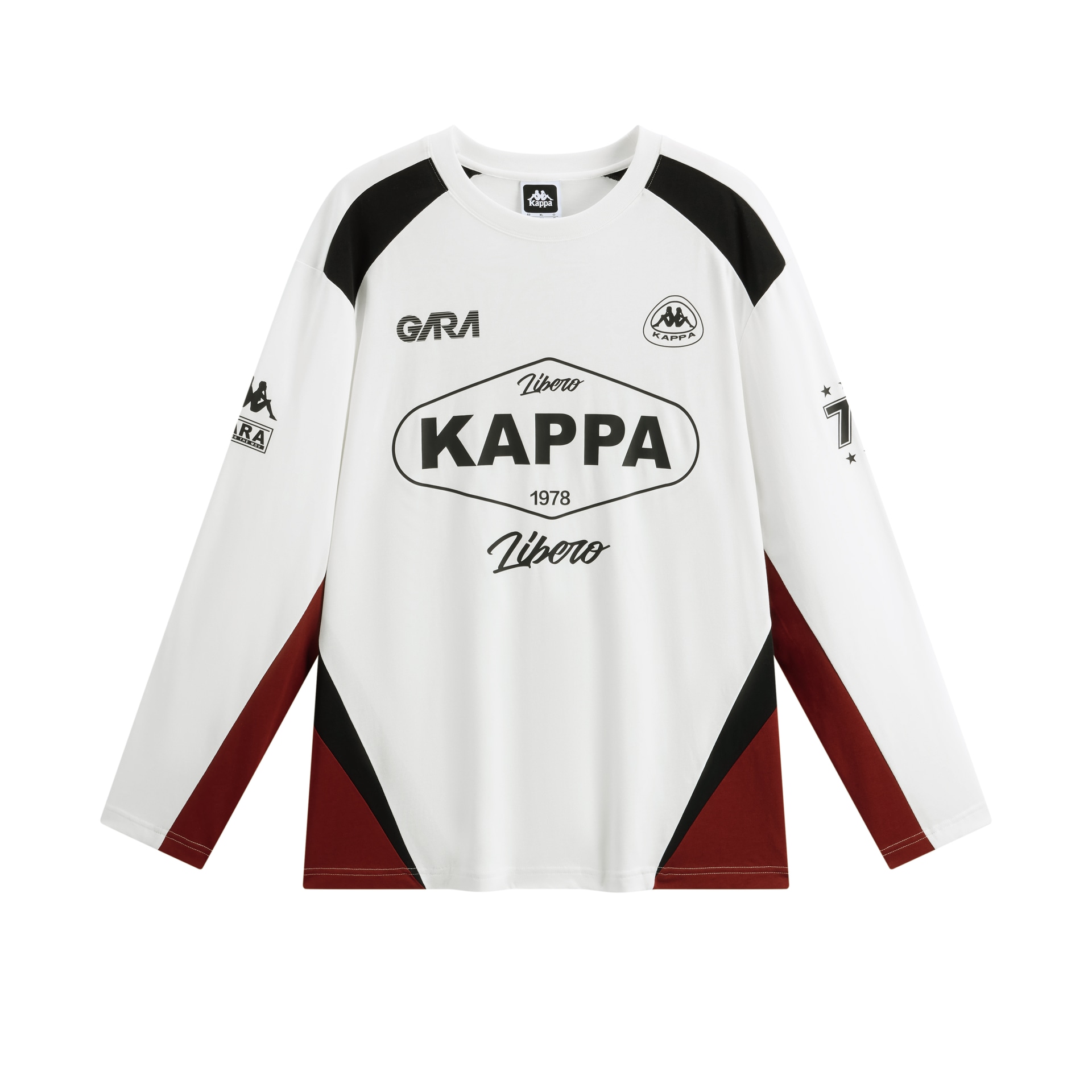 Kappa/卡帕 Kappa 1916 Retro Racing Long Sleeve Tee