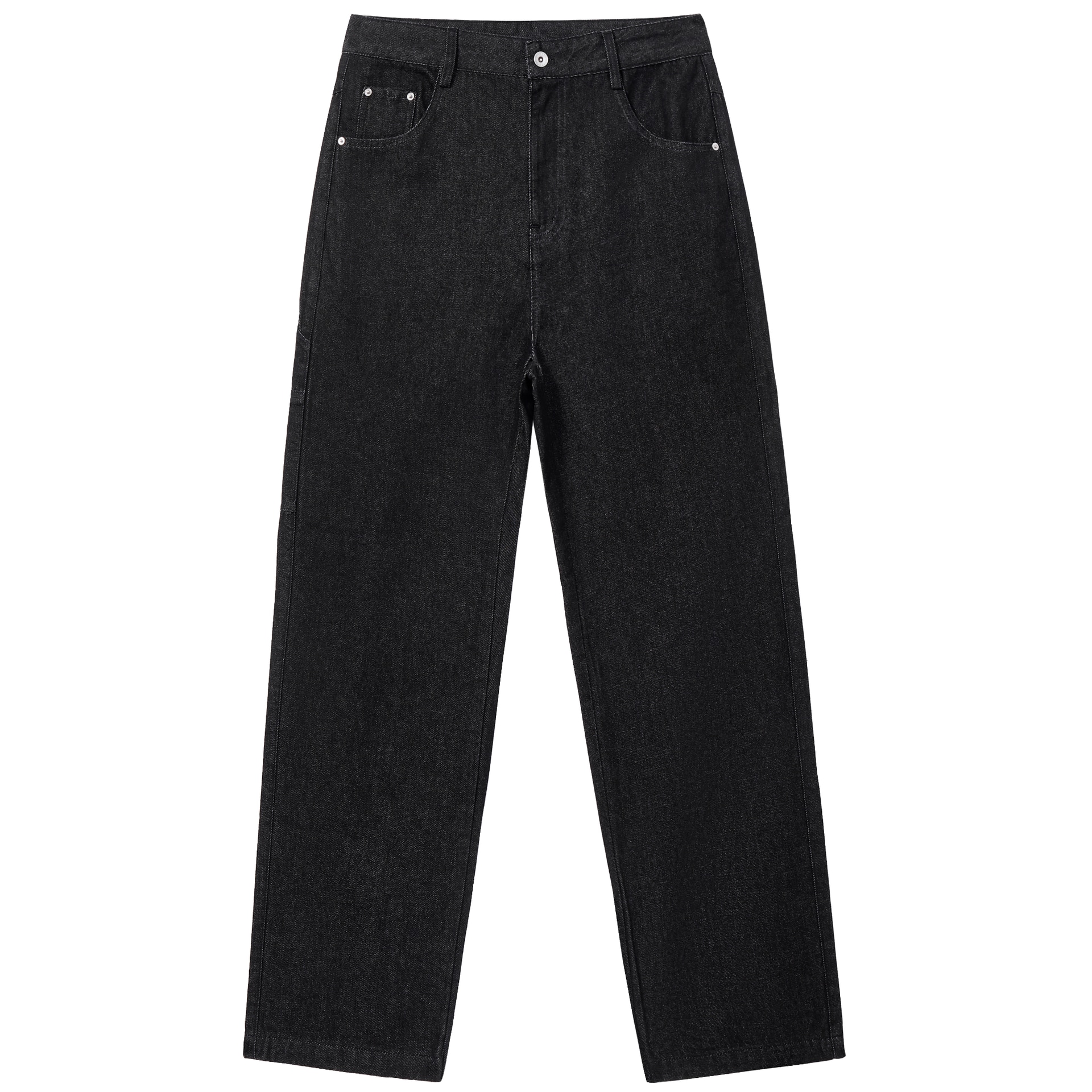 Coca-Cola/可口可乐 Coca-Cola Metal Stud Basic Retro Denim Jeans