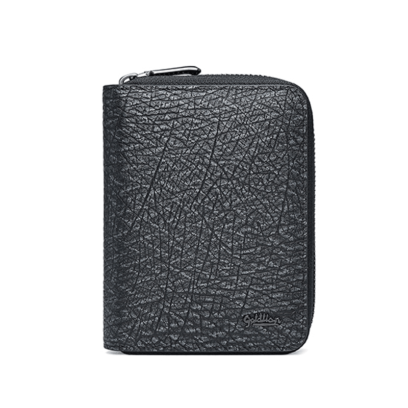 金利来/GOLDLION Goldlion Card Holder Grey Blue