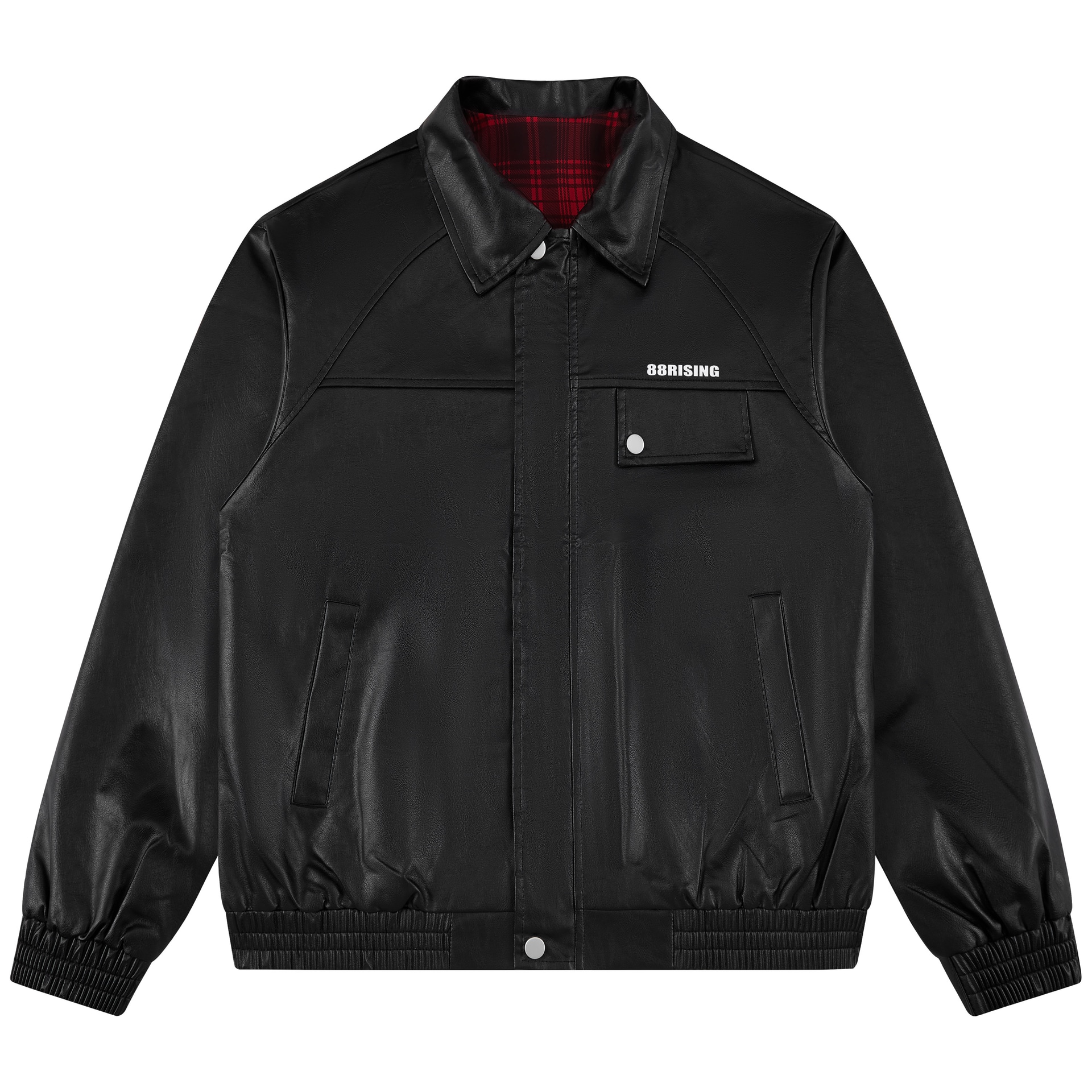88rising Plaid Utility Jacket