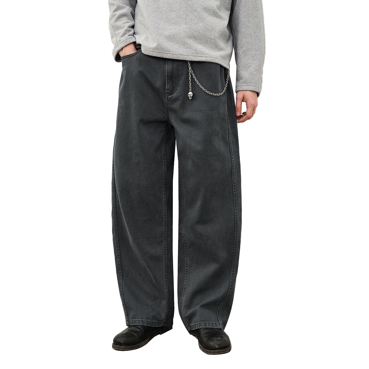 714STREET Streetwear Washed Pants