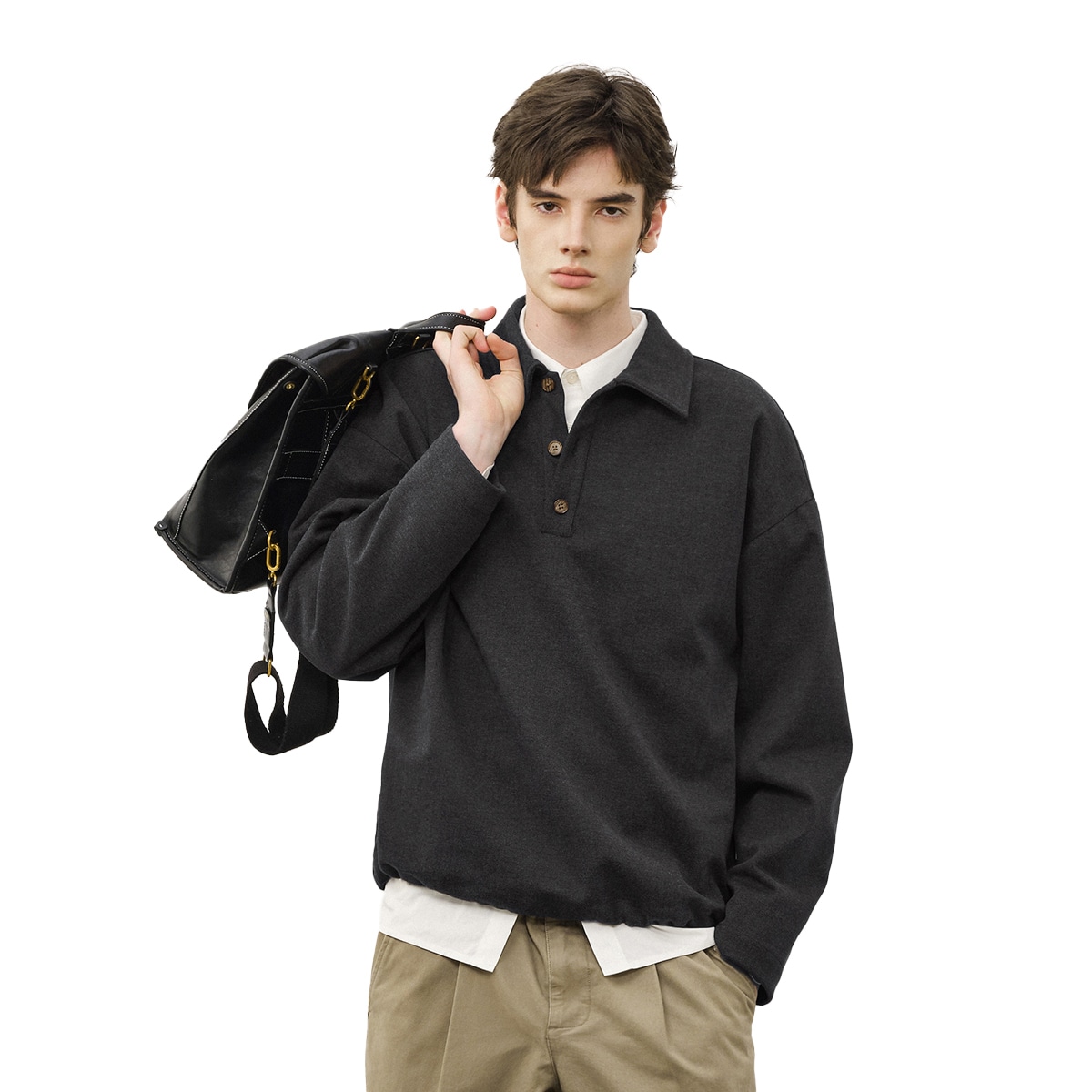 714STREET Polo Sweater