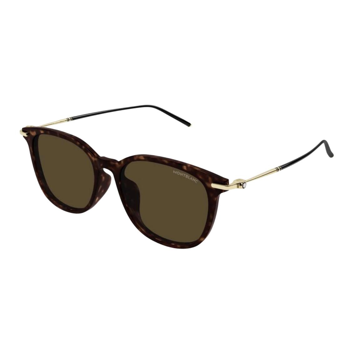 MONTBLANC/万宝龙 Montblanc Square Sunglasses Tortoise