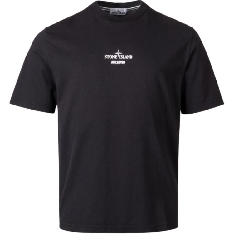 Stone Island Letter Print T-Shirt