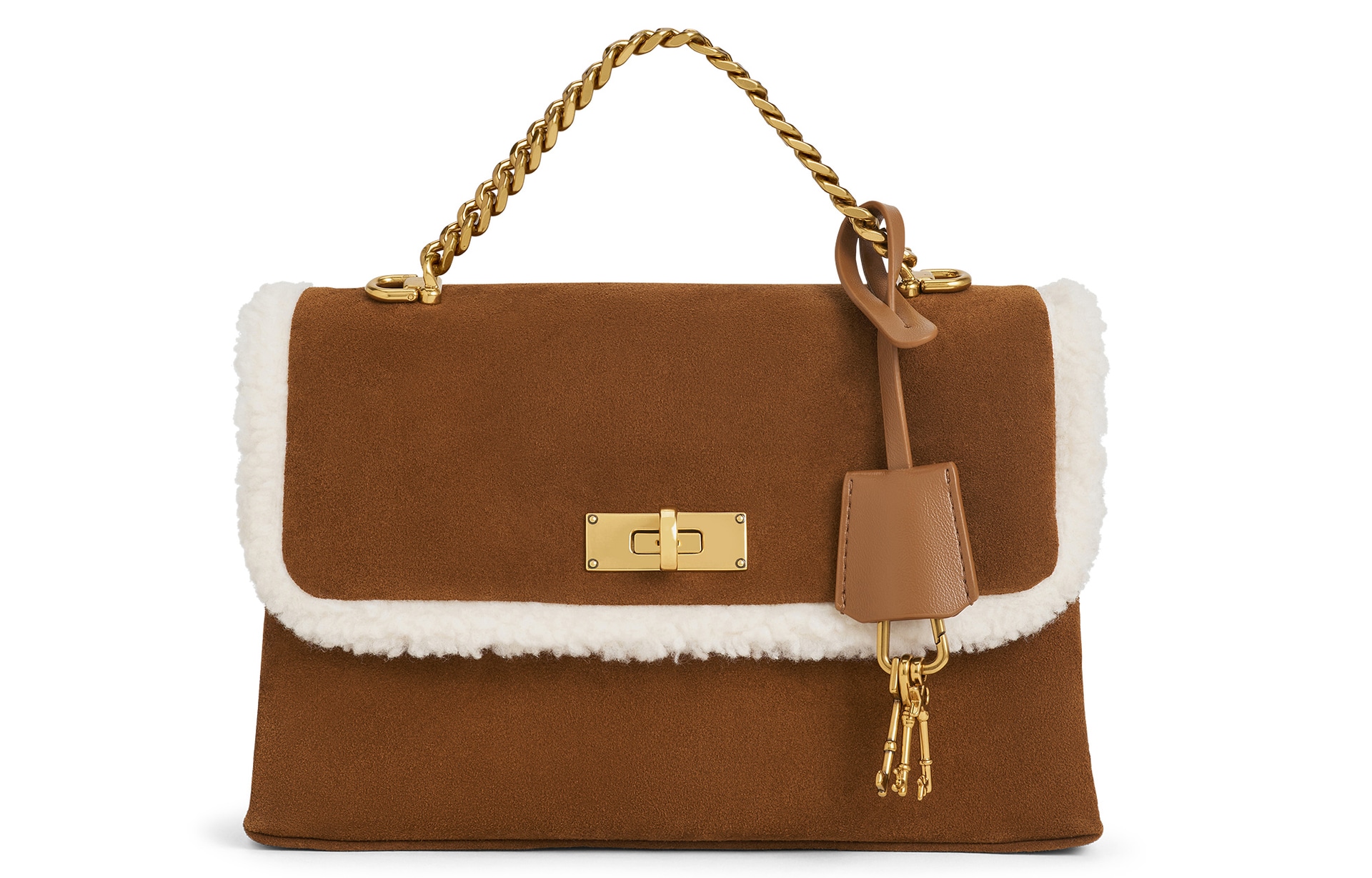 CHARLES&KEITH Kerry Plush Messenger Bag
