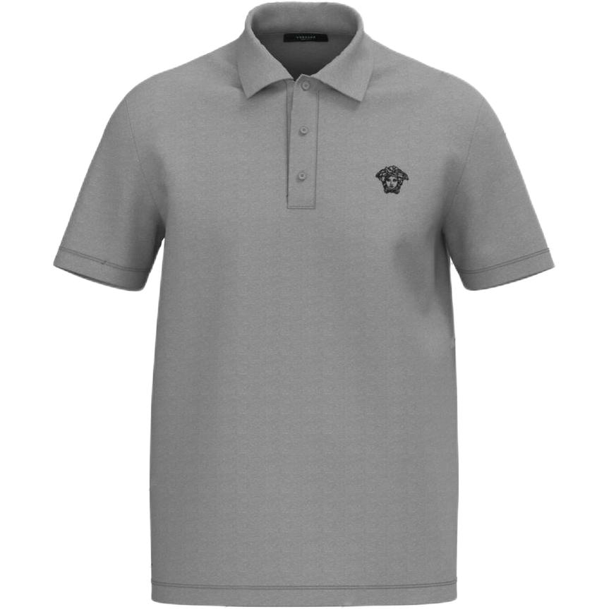 VERSACE/范思哲 Versace Medusa Embroidered Polo Shirt