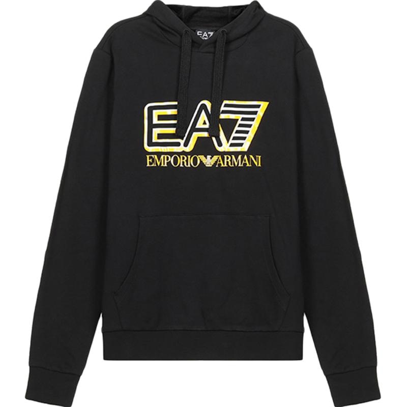 EMPORIO ARMANI/阿玛尼 Emporio Armani EA7 Hoodie Black