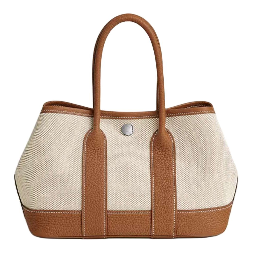 HERMES/爱马仕 Hermes Neo Garden 23 Beige