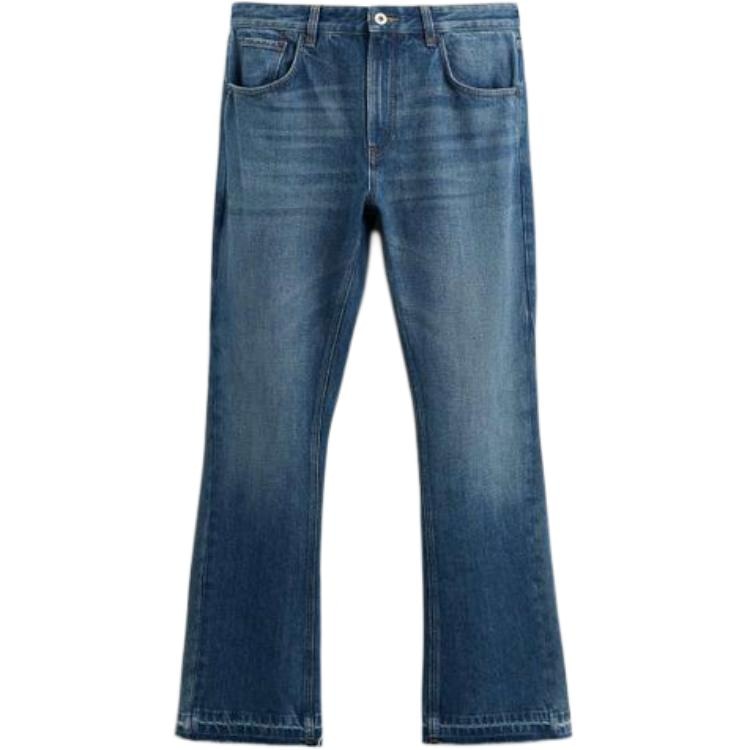 ZARA Zip Flared Jeans