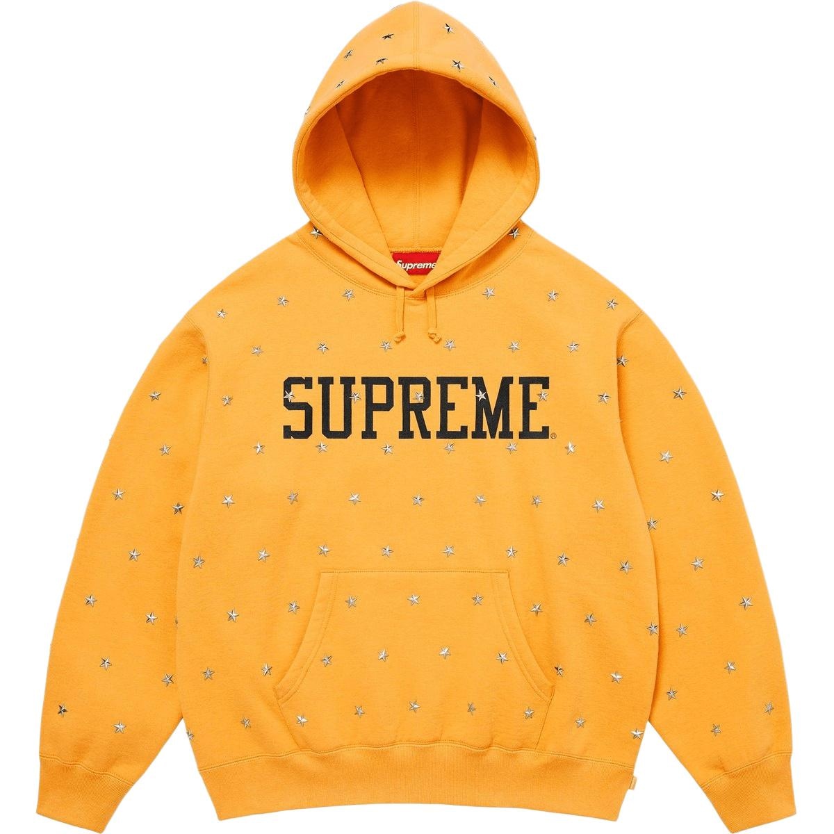Supreme FW25 Stars Studded Hooded Sweatshirt