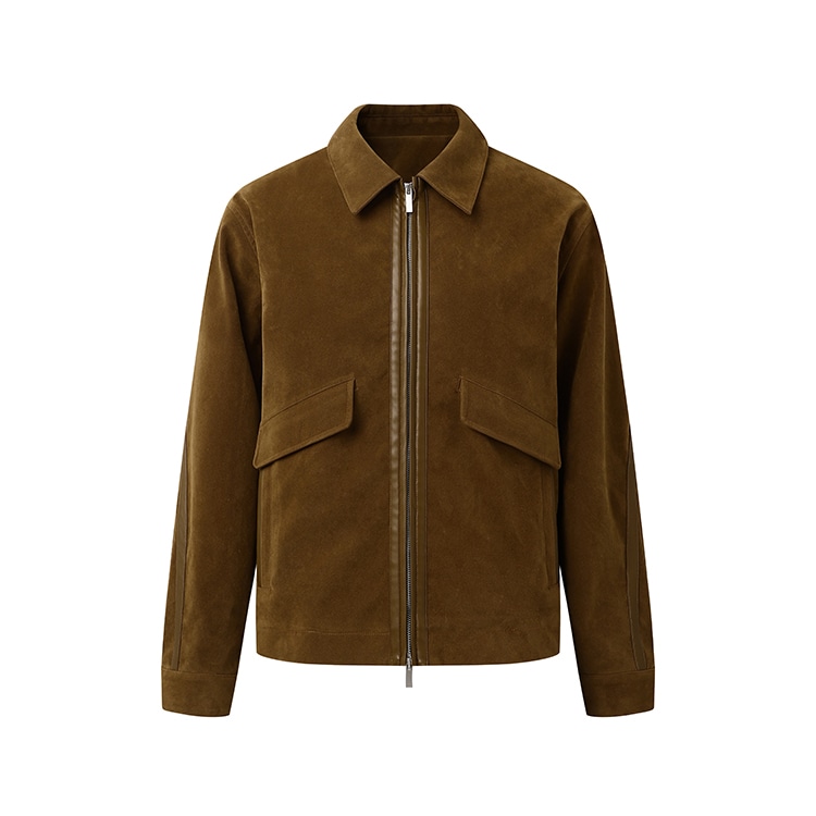 DIMC Suede Patchwork Jacket