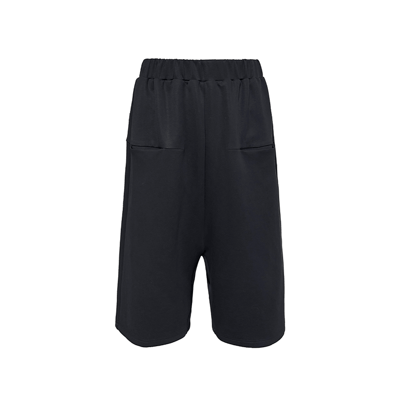 J CAESAR STUDIO LOW-RISE SHORTS
