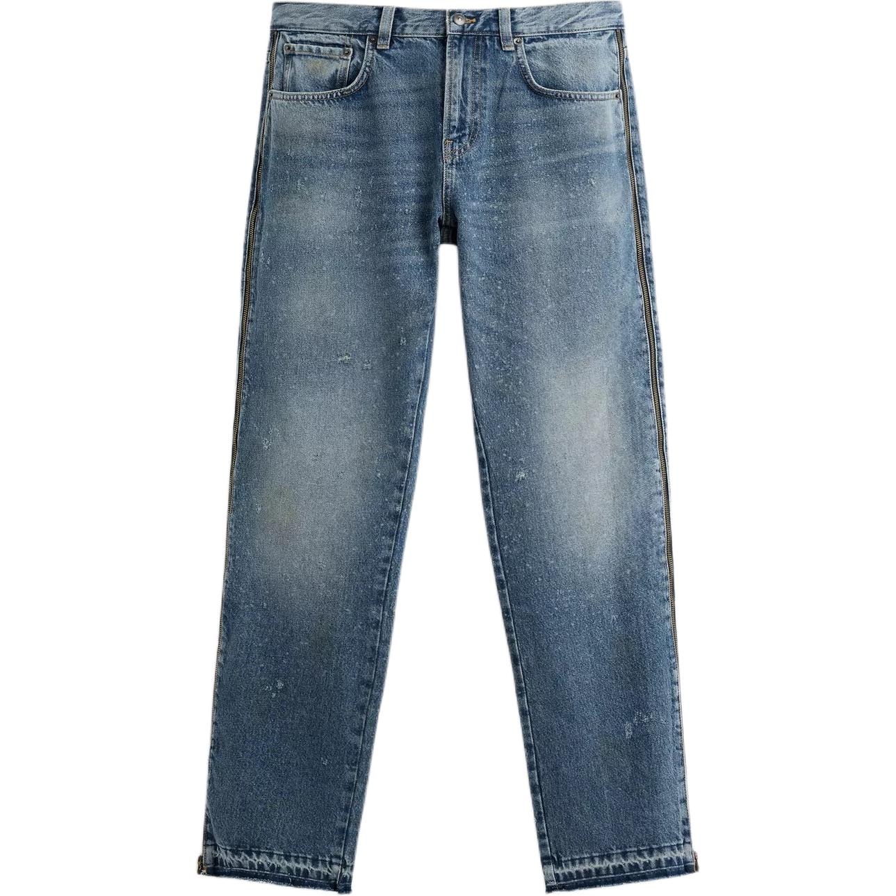 ZARA Casual Zip Five-Pocket Jeans