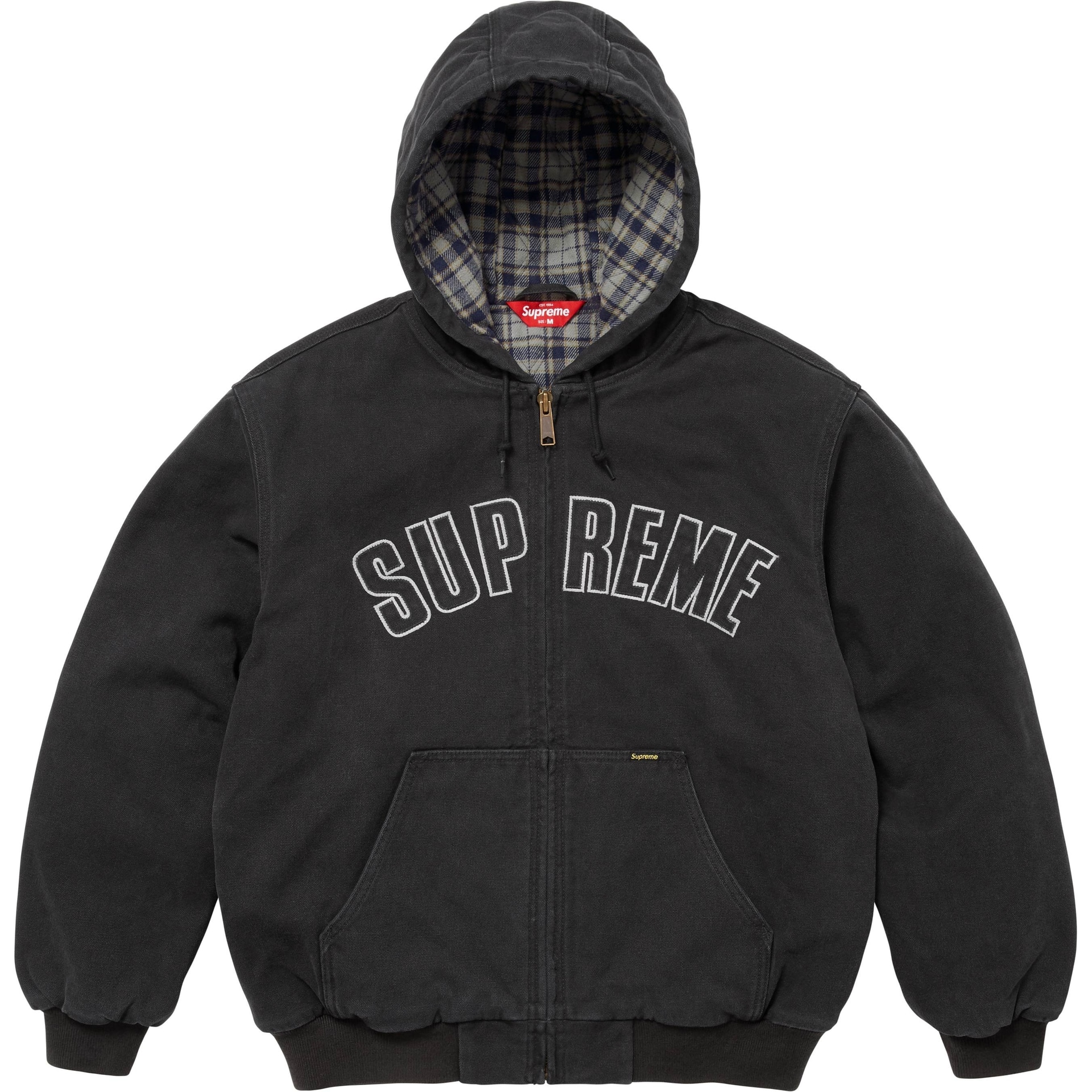 Supreme Reflective Arc Hooded Work Jacket
