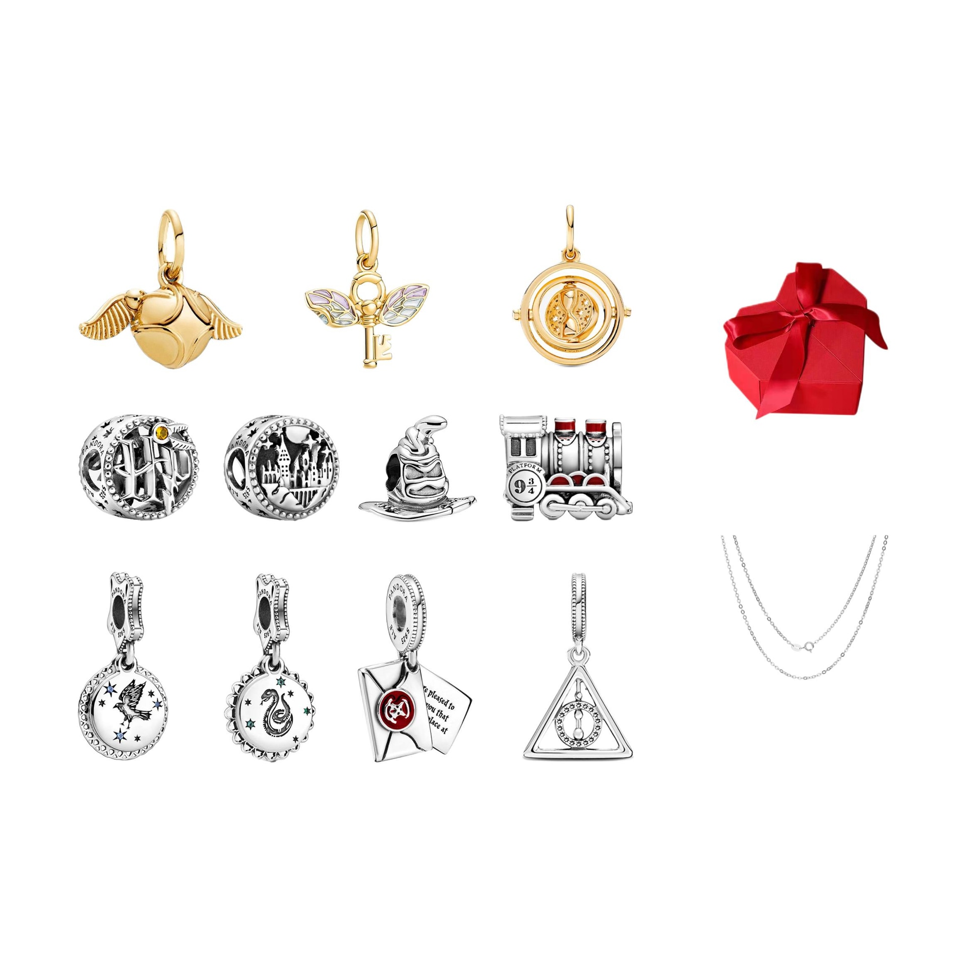 Pandora/潘多拉 Pandora Harry Potter DIY Charm Bracelet
