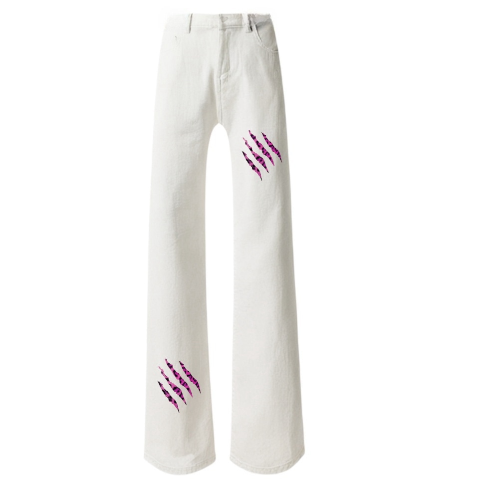 AMBER LIGHT Paris Retro High Waist Jeans