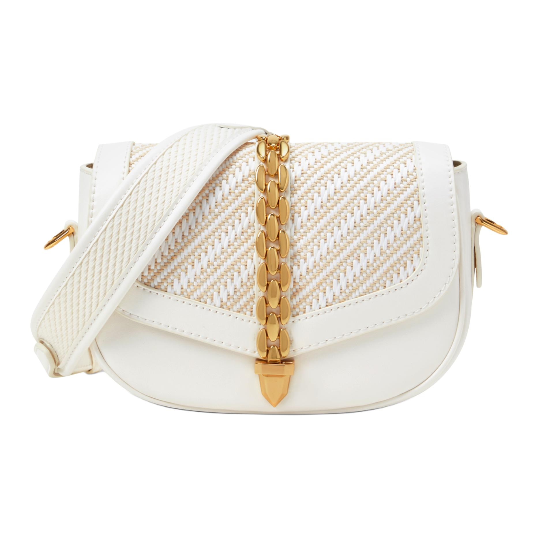 CHARLES&KEITH CHARLESKEITH PU WhiteChocolateBlack
