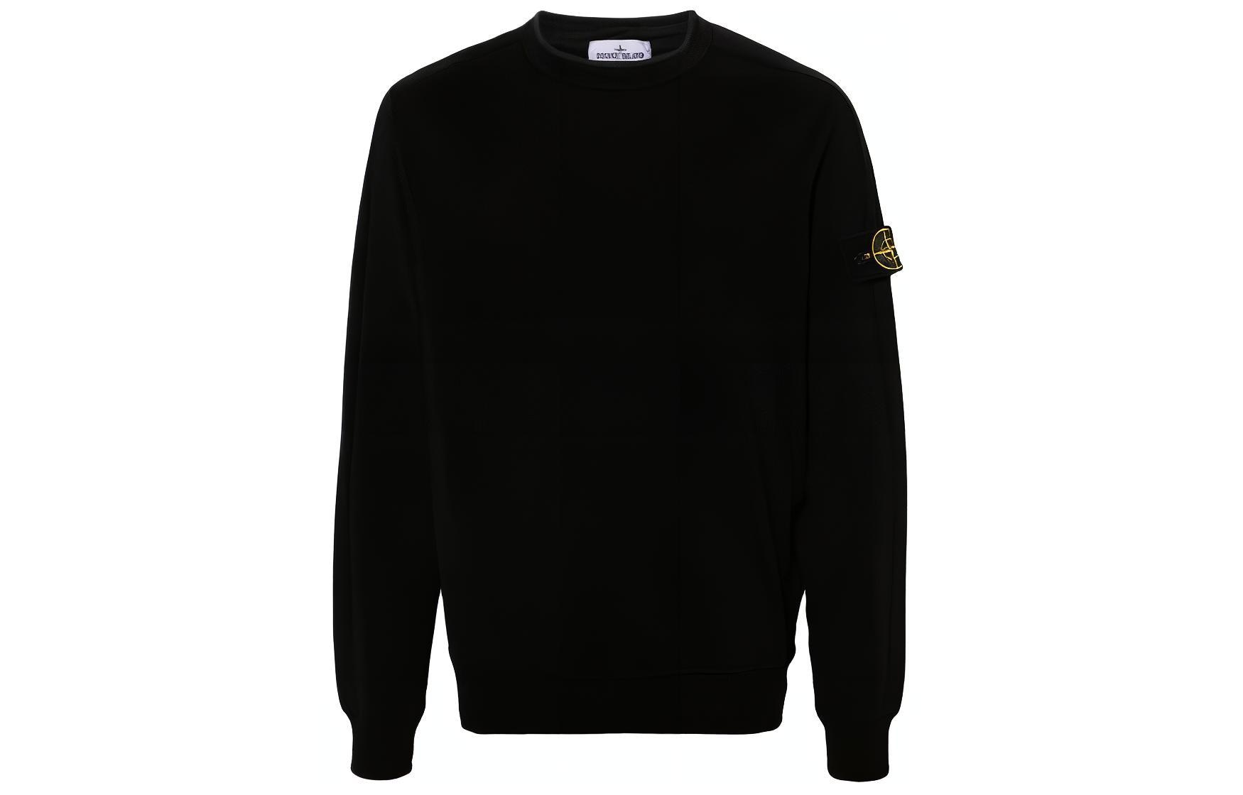 Stone Island Crewneck Sweatshirt Black