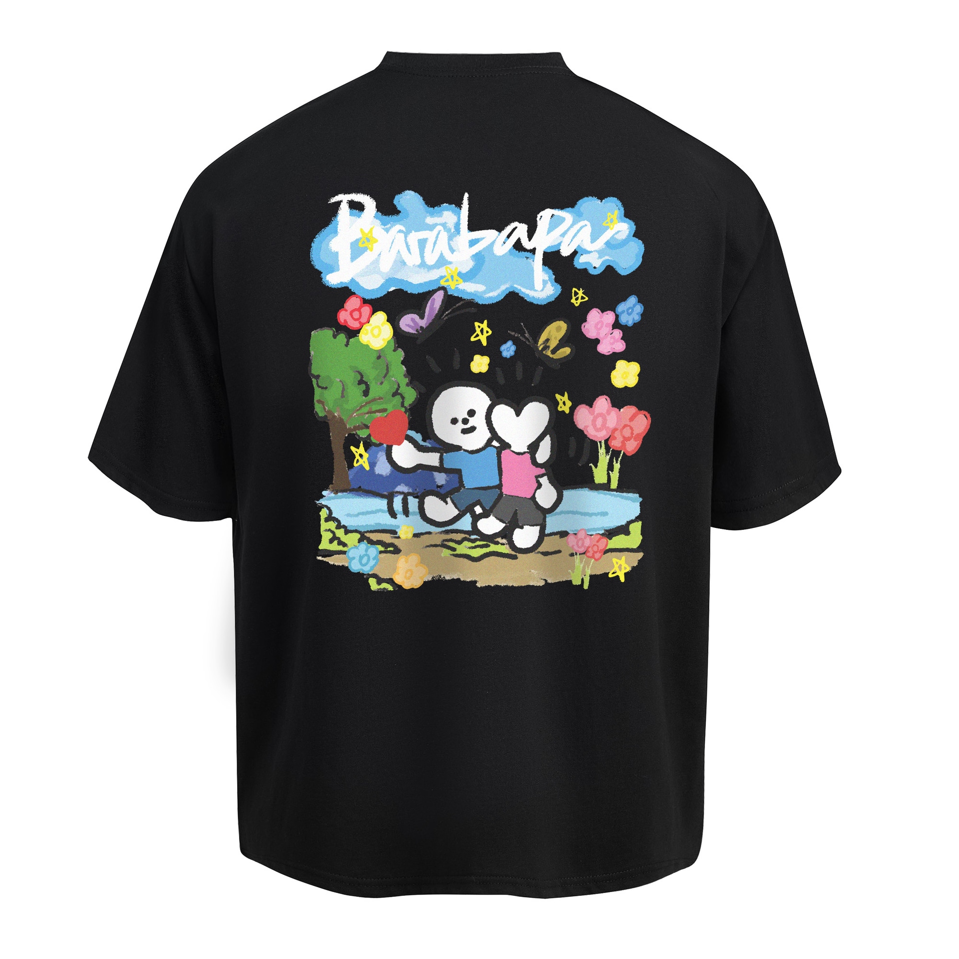 BARABAPA Cartoon Graffiti T-Shirt