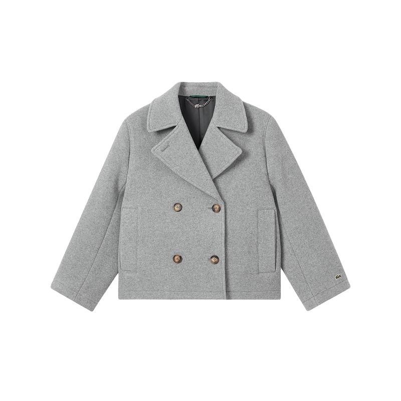 Lacoste FW25 Double-Breasted Coat