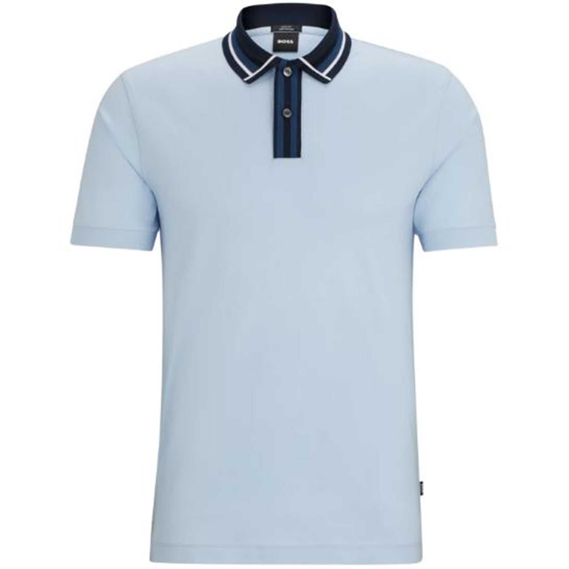 HUGO BOSS Mercerised-Cotton Slim-Fit Polo Shirt