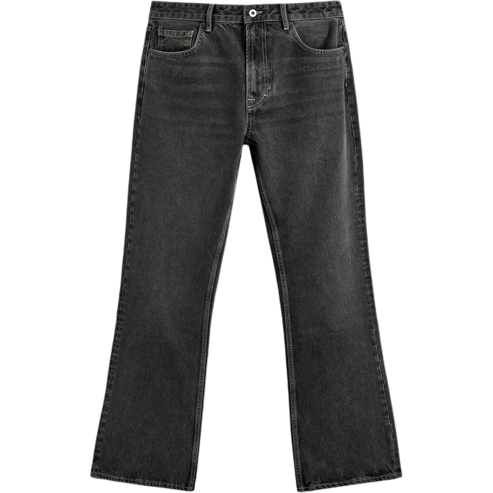 ZARA Washed Mid-Rise Jeans