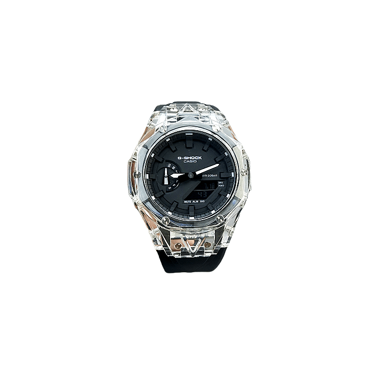 CASIO/卡西欧 CASIO Custom Tattoo Glacier Transparent Case