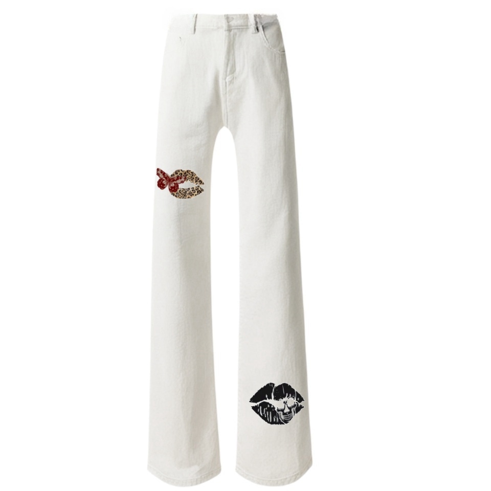 AMBER LIGHT Vintage High Street Denim Jeans