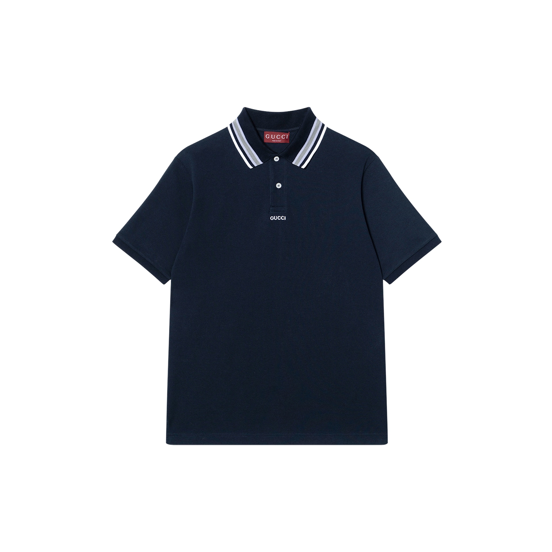 GUCCI/古驰 Gucci Polo Shirt Navy
