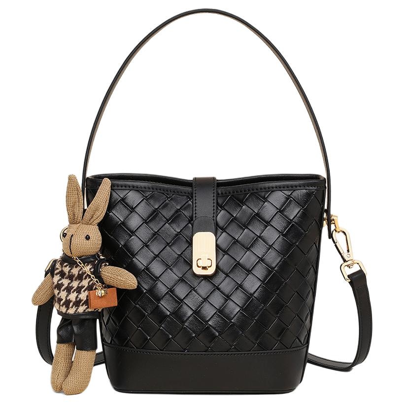 康莉/COMELY COMELY Bucket Bag Black