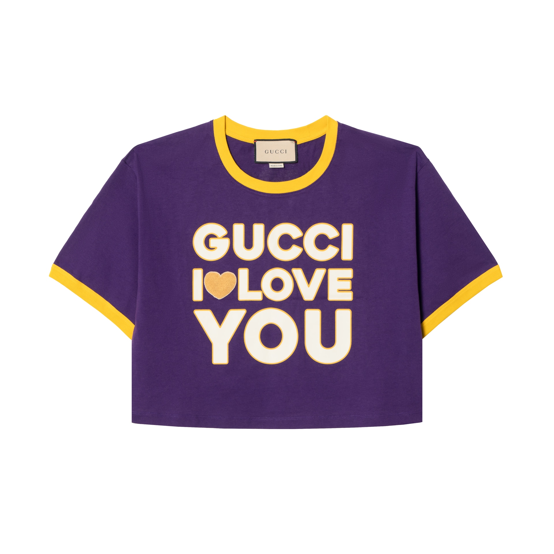 GUCCI/古驰 GUCCI SS23 Deep Purple Tee