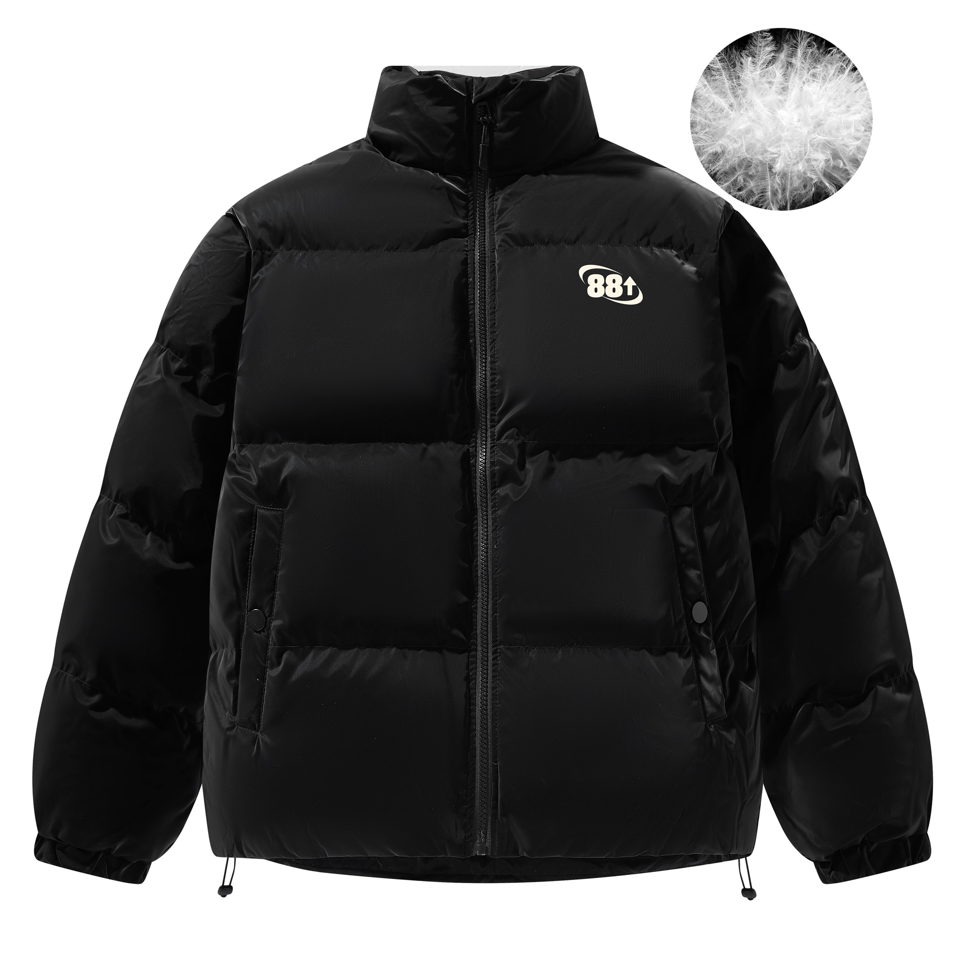88rising Basic Logo Puffer Jacket
