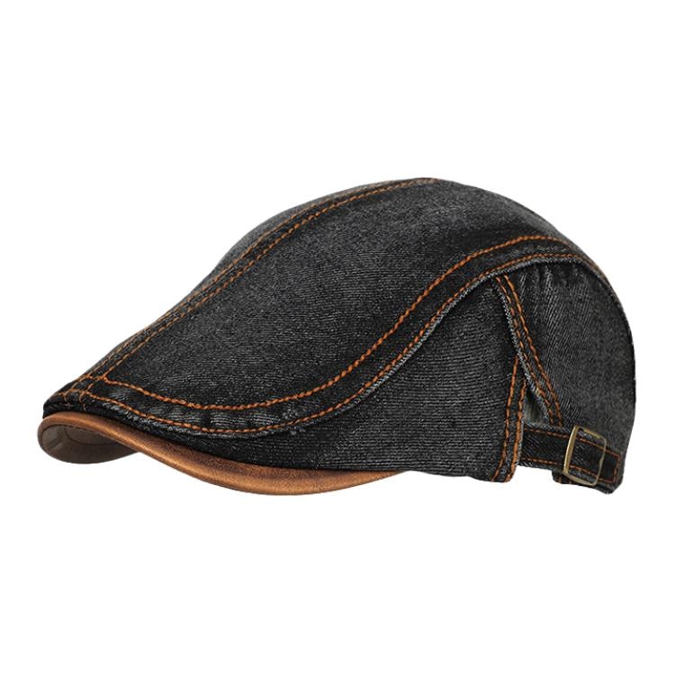 DZP Vintage Washed Denim Beret