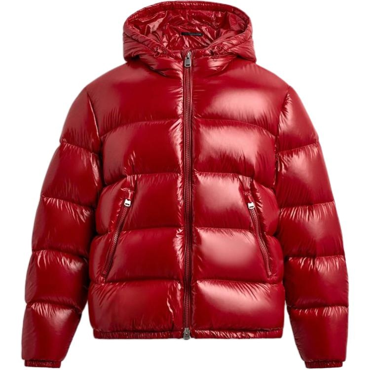ZARA Slim Fit Shiny Layered Down Jacket