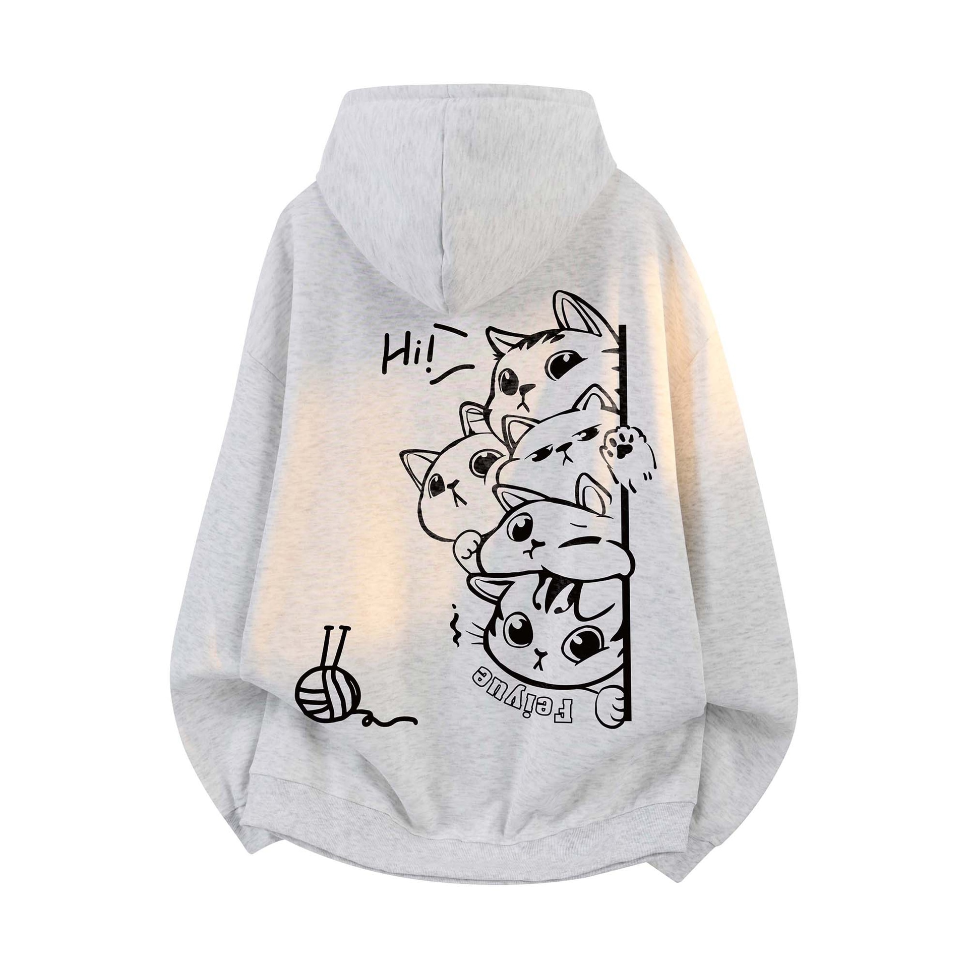 飞跃/Feiyue Feiyue Cute Cats Sweatshirt