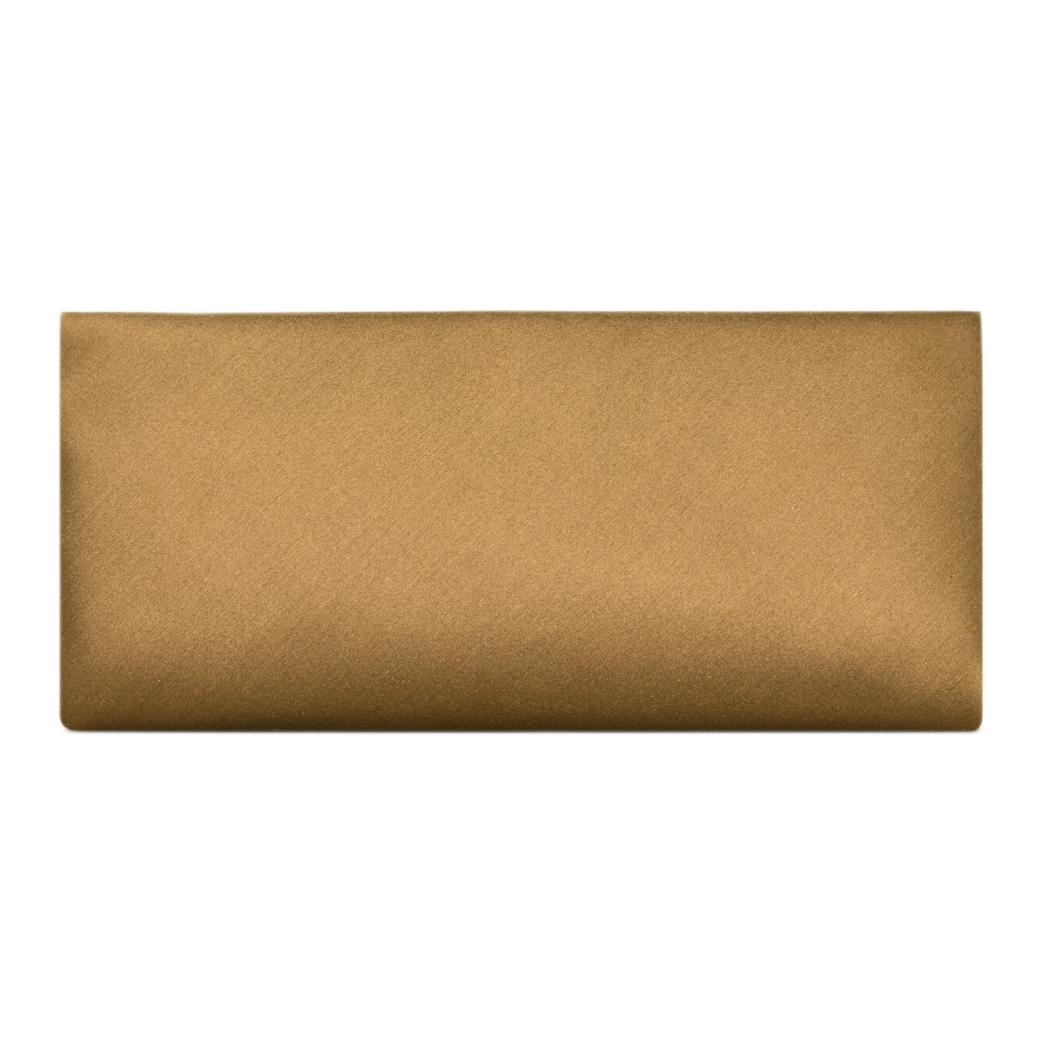 SAINT LAURENT/圣罗兰 Saint Laurent Small Fabric Clutch Brown