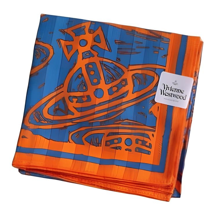 Vivienne Westwood Printed Scarf Orange