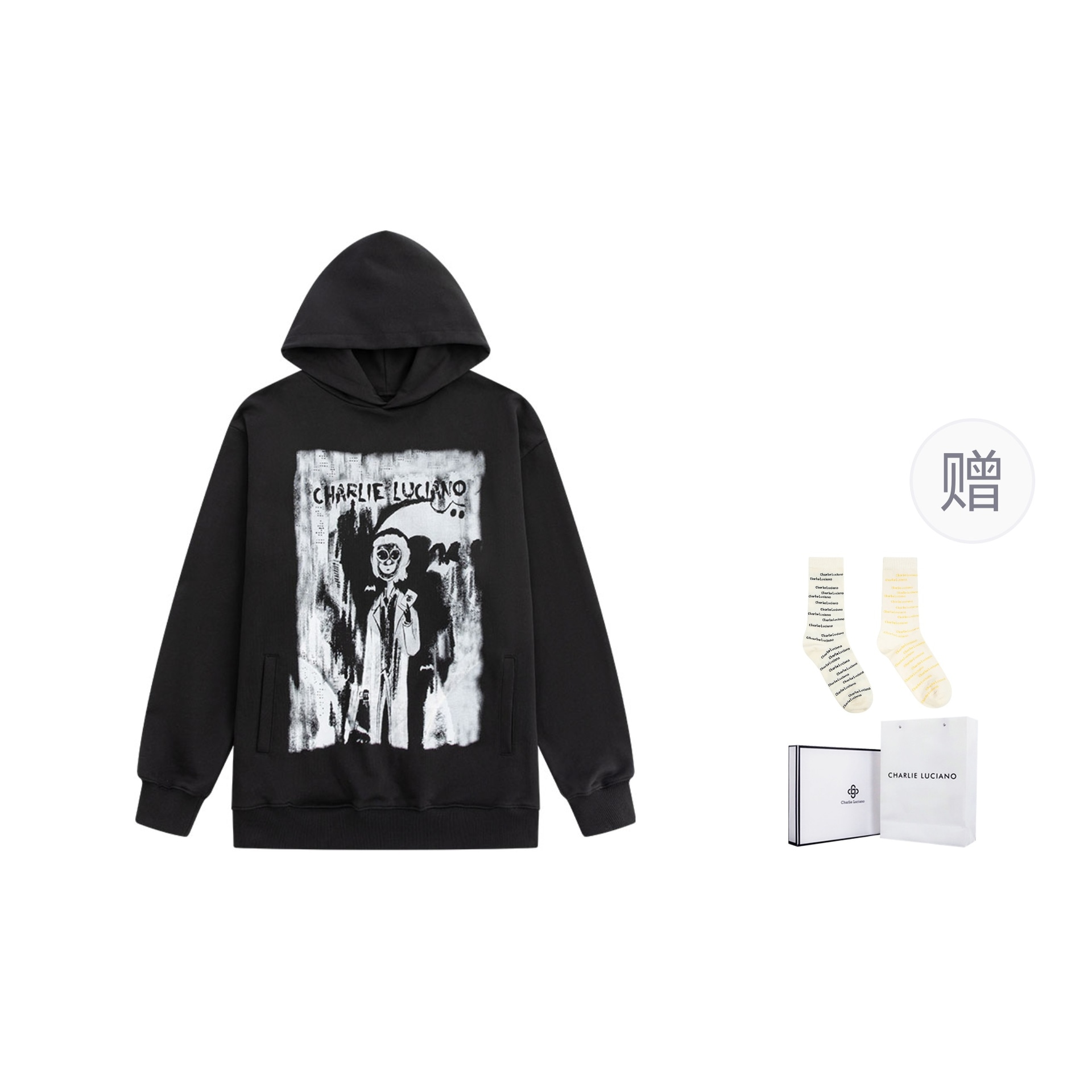Charlie Luciano Color Change Clown Hoodie