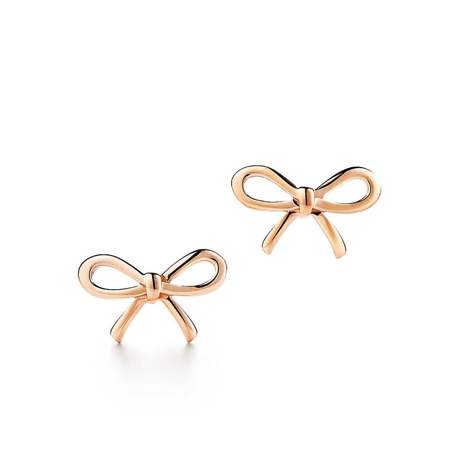TIFFANY & CO./蒂芙尼 Tiffany & Co. Bow Earrings