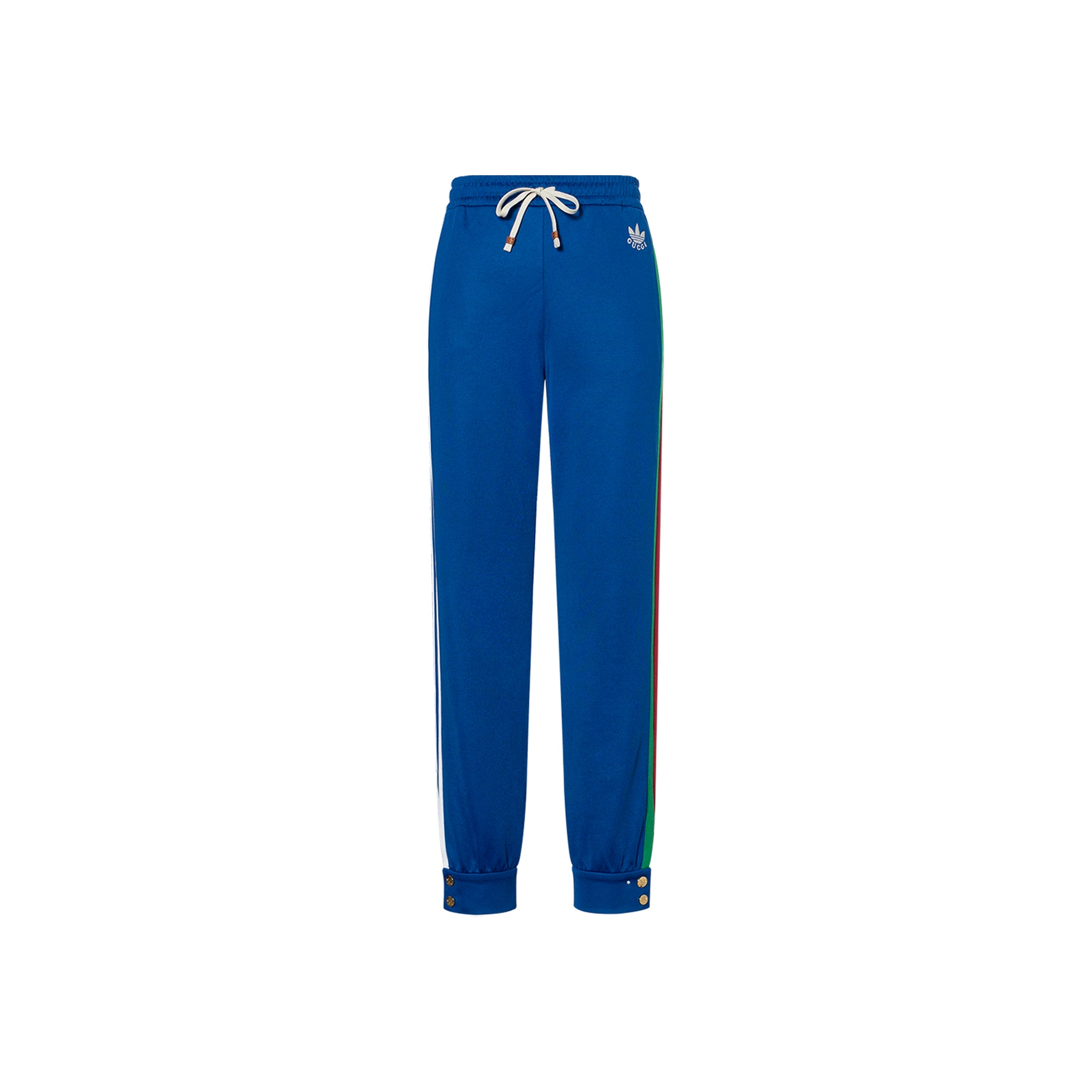 GUCCI/古驰 GUCCI x adidas Originals Logo Jogger Pants Blue
