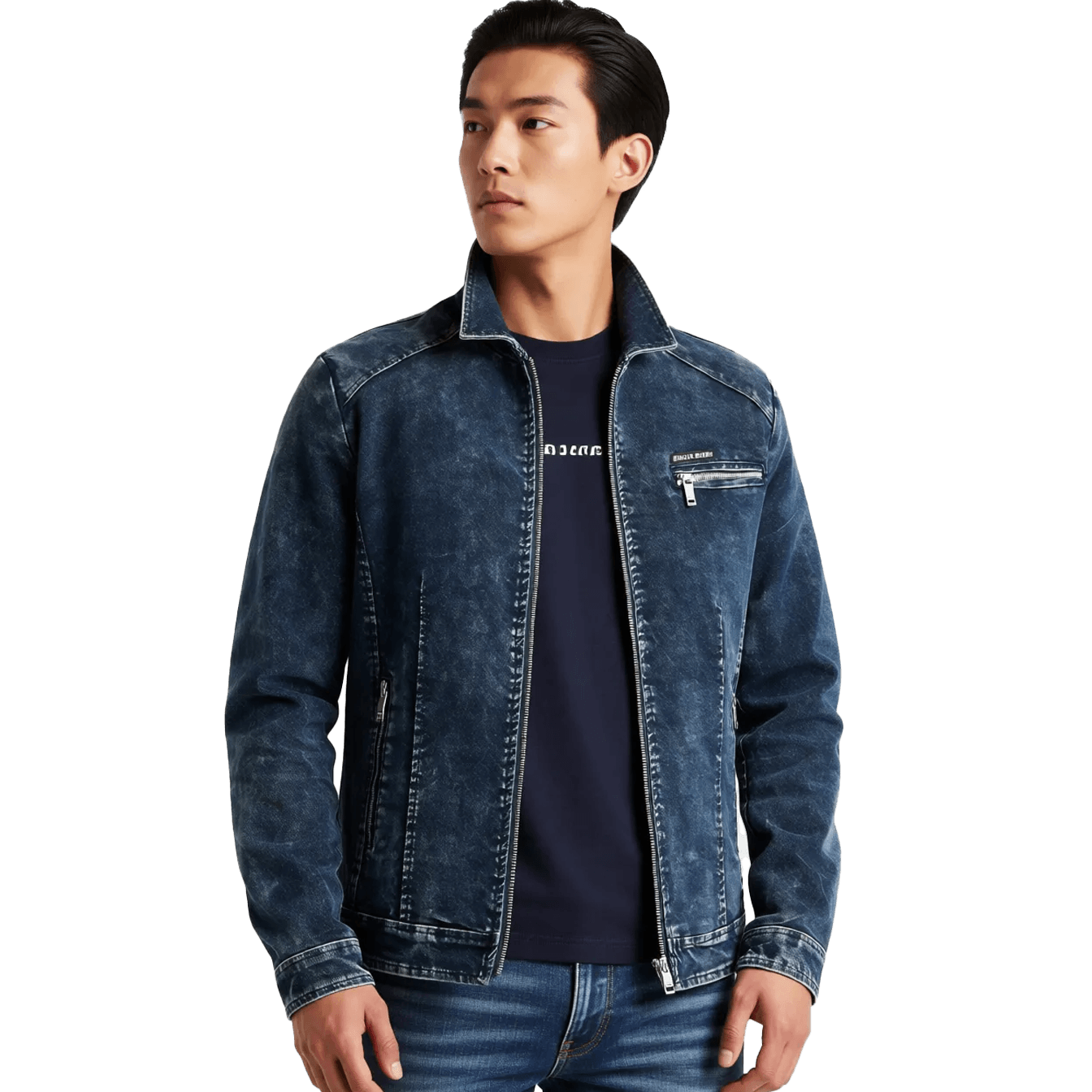 PIERRE CARDIN/皮尔卡丹 Pierre Cardin Denim Jacket