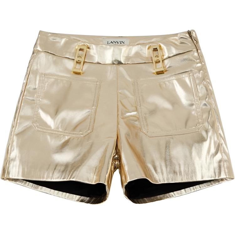Lanvin/浪凡 Lanvin Kids SS22 Gold Shorts