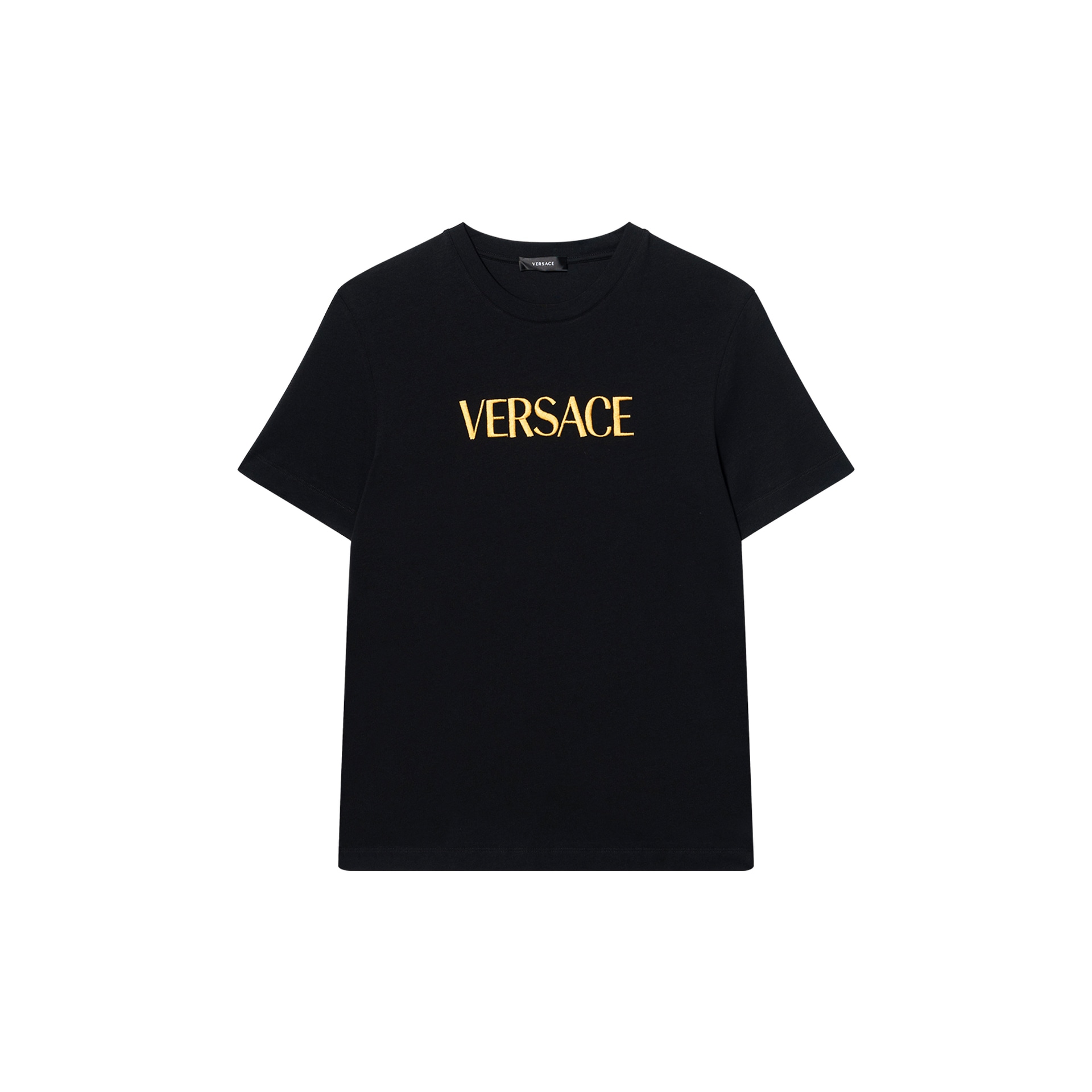 VERSACE/范思哲 Versace SS24 Logo Embroidery T-Shirt