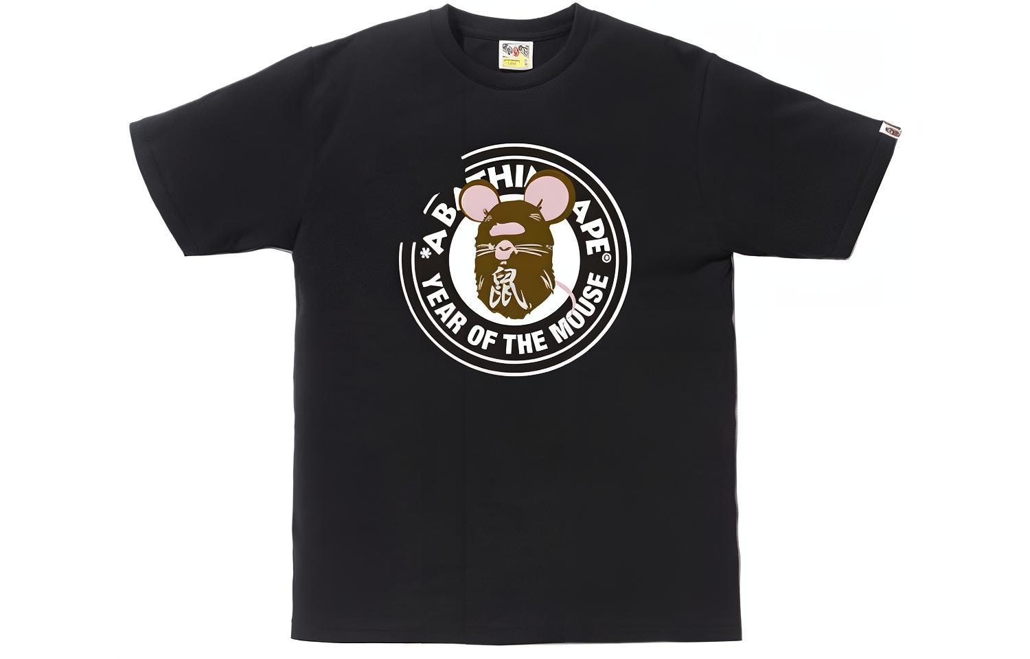 A BATHING APE BAPE Year Of The Mouse Tee